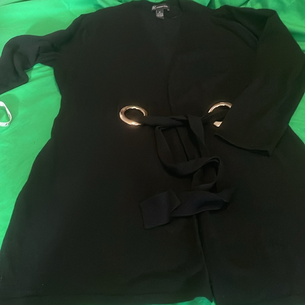 Used cardigan size XL by INC - Picture 7 of 9